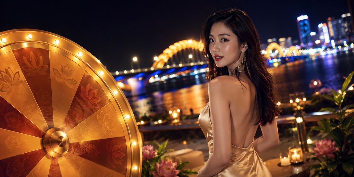 Người chơi tại Đà Nẵng tham gia rút thăm may mắn trên bãi biển với điện thoại di động
